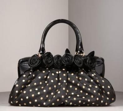 Valentino Polka Dot Clutch 